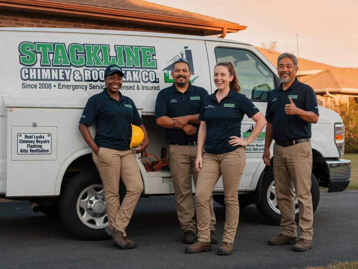 Chimney flashing repair company in Marshall, WA